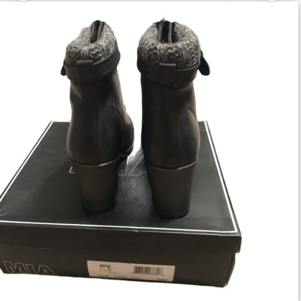 Mia George Black Combat Boots - Picture 5 of 8